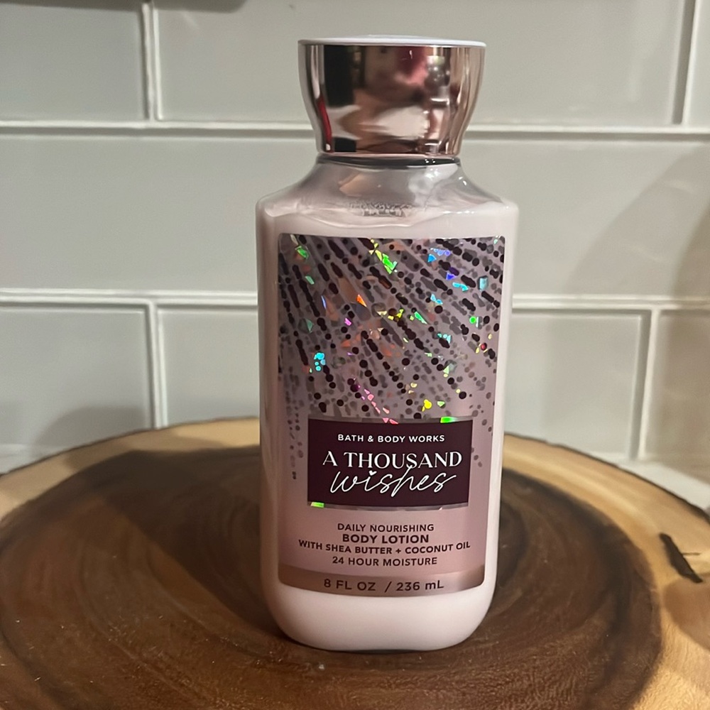 Bath & Body Works - A Thousand Wishes - daily nourishing body lotion